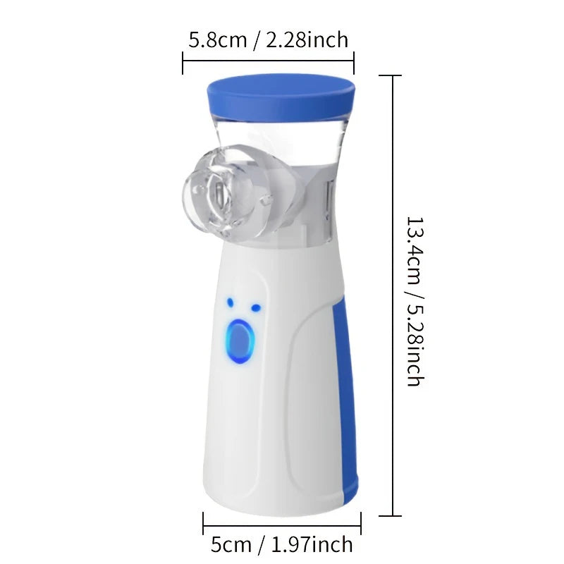 Hot Portable Inhale Nebulizer Mini Handheld Mesh Atomizer Silent Inalador Usb Autoclean Nebulizador Adult Automizer DropShipping