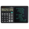 Solar Foldable Scientific Calculator with Writing and Drawing Tablet, LCD Large Screen Calculator