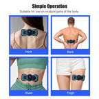 Electric TENS Pulse Neck Massager EMS Cervical Massage for Neck Back Body Eletric Muscle Stimulator Electrostimulator 19 Gears