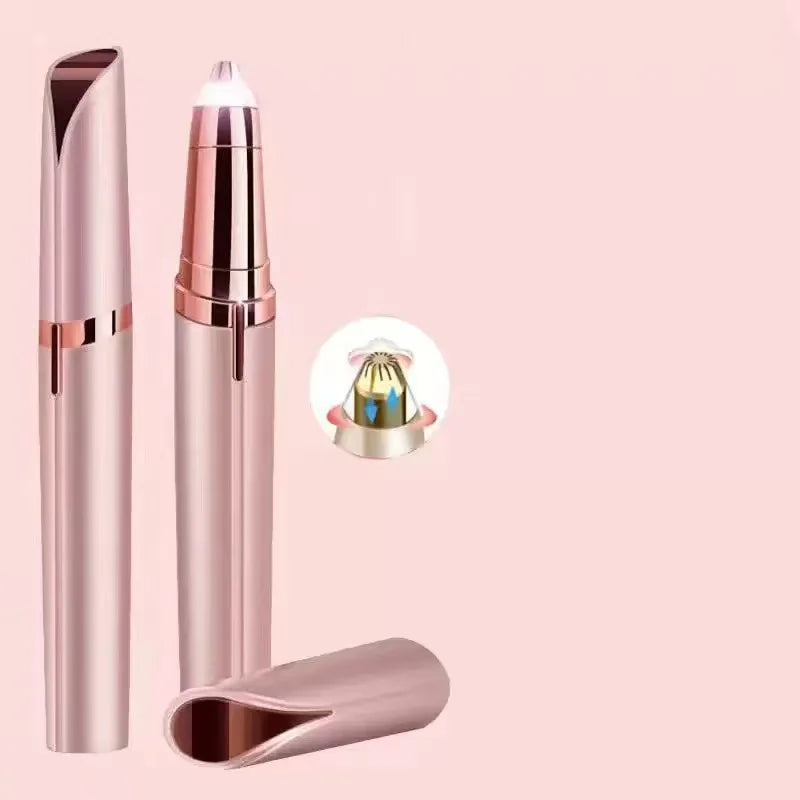 Electric Eyebrow Trimmer Electric Face Eyebrow Hair Trimmer Mini Portable Women Body Shaver Remover Blade Eye Rechargeable