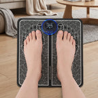 EMS Foot Massager Pad Relief Pain Relax Feet Acupoints Massage Electric Muscle Stimulation Improve Blood Circulation Relax Feet