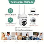 Security Camera 1080P HD Camera 355° Video Surveillance Camera Night Vision 2.4G WiFi Outdoor Security Protection Monitor