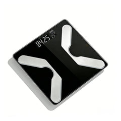 1pc Portable Bathroom Weight Scale Mini Smart Body Weight Scale High Precision Scale Weight Shipping Without Batteries