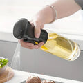 200/300/500ml Oil Spray Olive Oil Spray Bottle Kitchen Cooking Dispenser Camping Baking Vinegar Soy Sauce Sprayer Containers