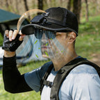 Solar Baseball Cap with Fan, Sun Protection USB Charging Fan Mesh Hat for Summer Outdoor Travel Fishing Camping Beach Golf