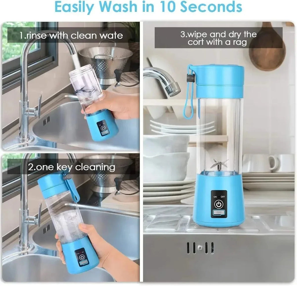 2026 Bestseller Portable Juicer Blenders Summer Household Electric Mini Bottle Home Fruit Milkshake Mixer Juicer Cup Machine