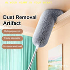 Reusable Ceiling Cleaning Tool 280cm Dust Dusters With Extension Pole Retractable Dust Removal Brush Microfiber Dusting Brush