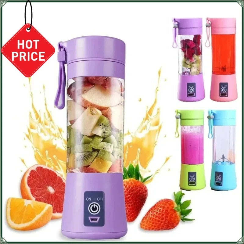 2026 Bestseller Portable Juicer Blenders Summer Household Electric Mini Bottle Home Fruit Milkshake Mixer Juicer Cup Machine