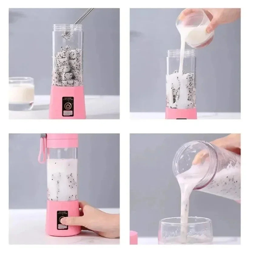 2026 Bestseller Portable Juicer Blenders Summer Household Electric Mini Bottle Home Fruit Milkshake Mixer Juicer Cup Machine