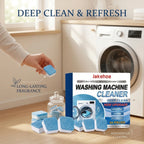 Washing Machine Cleaner Remove Limescale & Mold Stains Eliminate Odors Long-Lasting Fresh Scent Washing Machine Cleaning Tablets