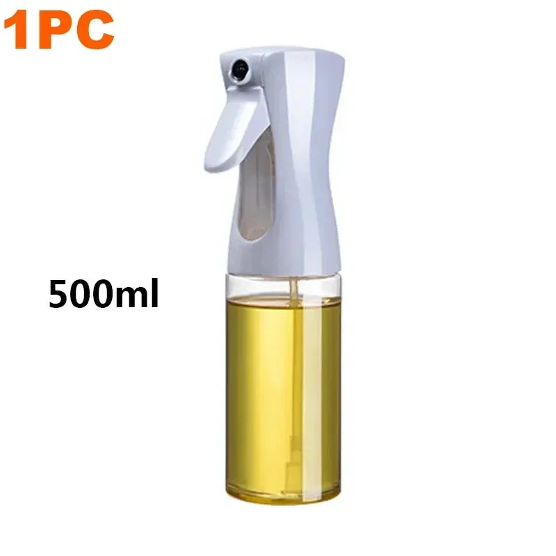 200/300/500ml Oil Spray Olive Oil Spray Bottle Kitchen Cooking Dispenser Camping Baking Vinegar Soy Sauce Sprayer Containers