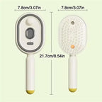 Multifunctional Massage Comb,Electric Spray Air Cushion Scalp Massager,Self-Cleaning Essential Oil Hair Care Comb,Gift for Women