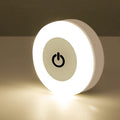 Energy Saving Led Touch Sensor Night Lights USB Rechargeable Magnetic Wall Light Room Aisle Bedroom Round Portable Night Lamp