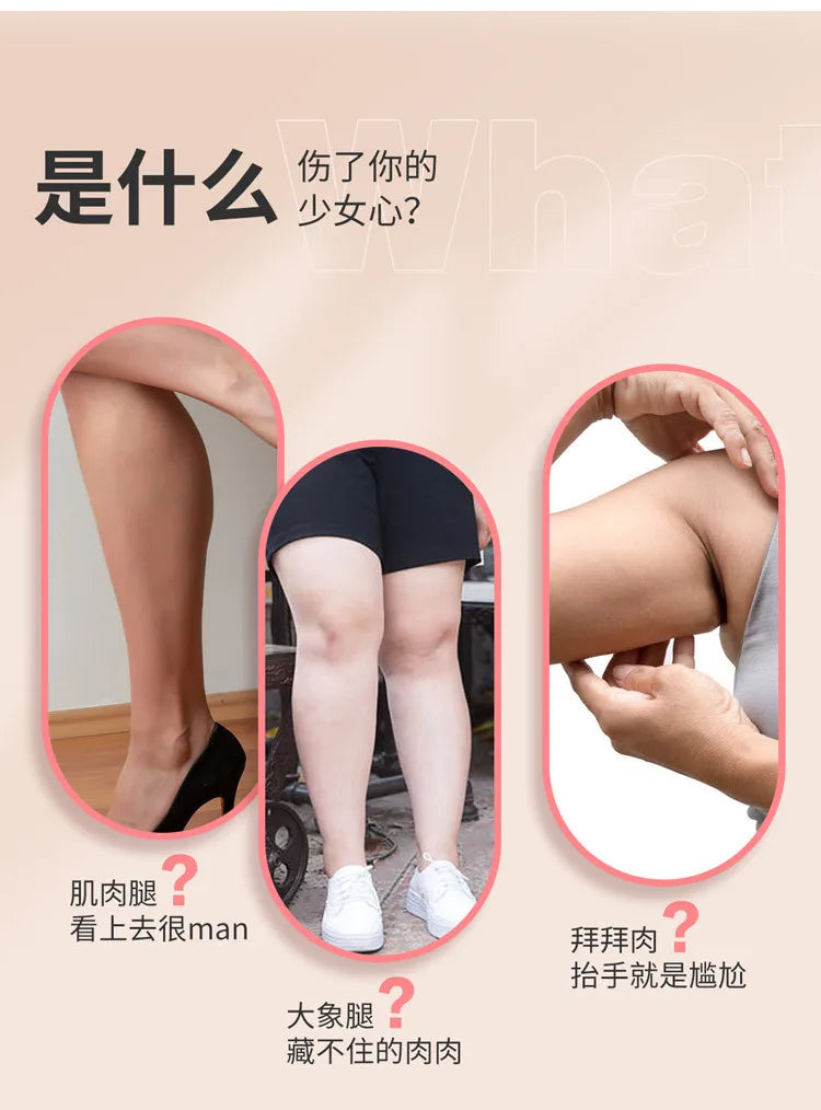 9-Wheel Leg Massager Roller for Calf Muscle Relaxation, Leg Beautifying Device, Massage Slimming Leg Ring-Shaped Leg Clamp, Sports Fitness Leg Beautifying Clamp