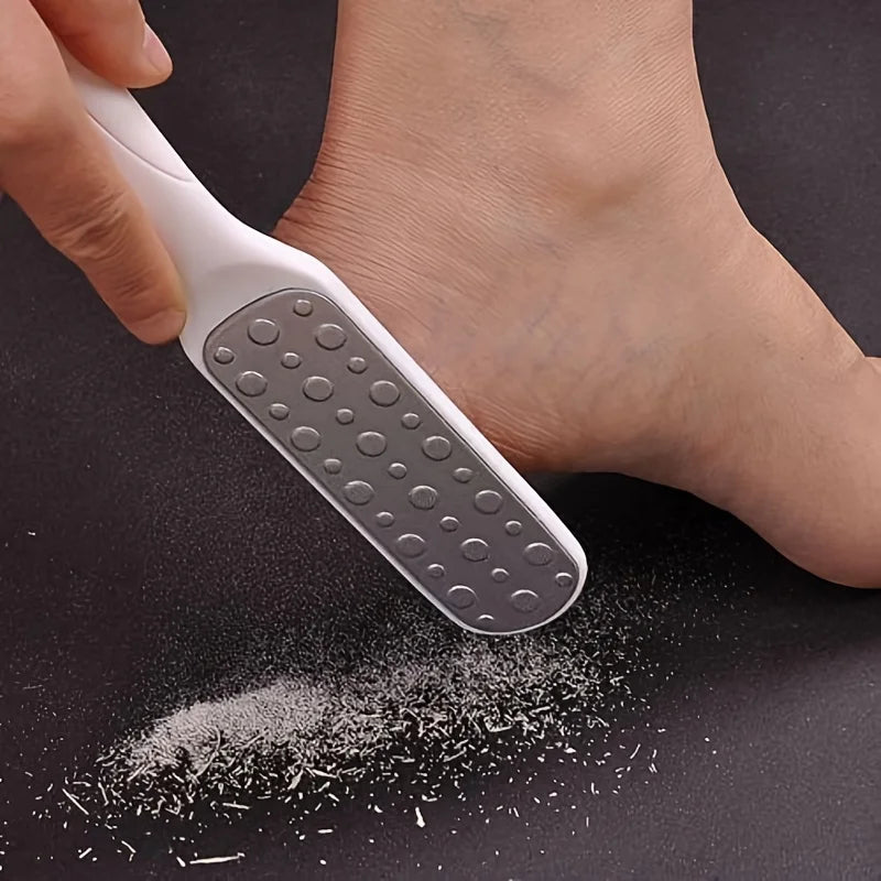 High-Quality Stainless Steel Foot File Double Sided Callus Remover For Dead Skin Professional Pedicure Tools Callous Scraper