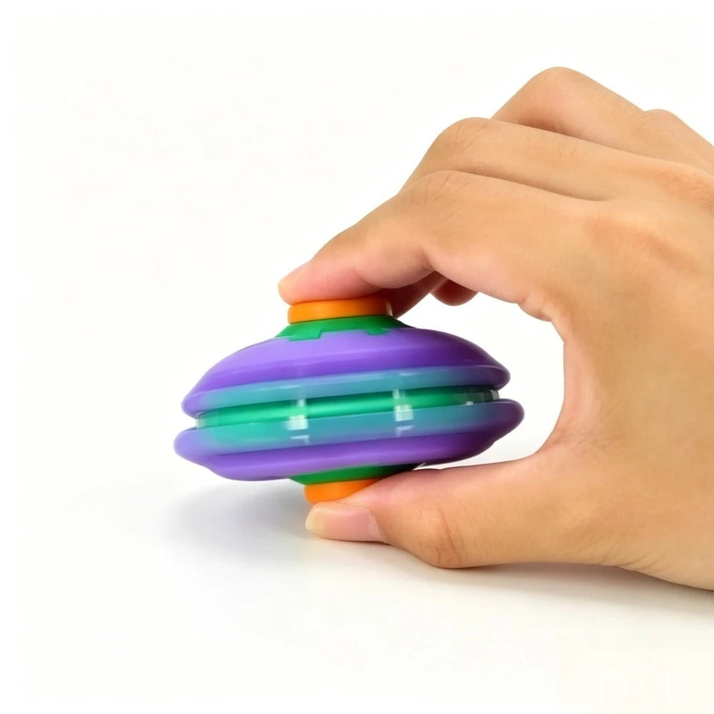 Transforming Fidget Spinner Ball Press To Spin 3D Printed Stress Relief Toys Portable Deformation Decompression Toys Party Favor
