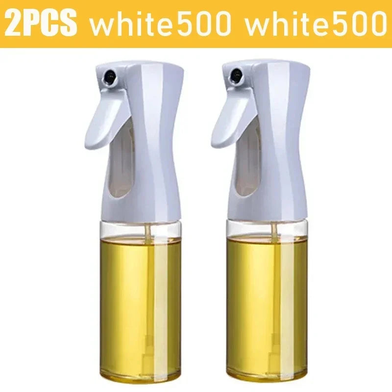 200/300/500ml Oil Spray Olive Oil Spray Bottle Kitchen Cooking Dispenser Camping Baking Vinegar Soy Sauce Sprayer Containers
