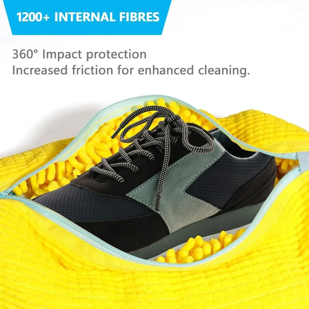 1Pcs Shoe Washing Machine Bag Sneaker Cleaning Laundry Shoe Bag For Washer Dryer Reusable Shoe Washing Bag Shoe Washing Machine