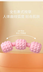 9-Wheel Leg Massager Roller for Calf Muscle Relaxation, Leg Beautifying Device, Massage Slimming Leg Ring-Shaped Leg Clamp, Sports Fitness Leg Beautifying Clamp