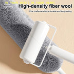 Reusable Ceiling Cleaning Tool 280cm Dust Dusters With Extension Pole Retractable Dust Removal Brush Microfiber Dusting Brush