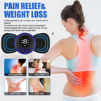 Electric TENS Pulse Neck Massager EMS Cervical Massage for Neck Back Body Eletric Muscle Stimulator Electrostimulator 19 Gears
