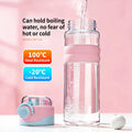 Water Bottle 750ML Spray Sports Water Bottle with Straw Direct Drinking Dual-Use Plastic Water Bottles for Outdoor Sporting