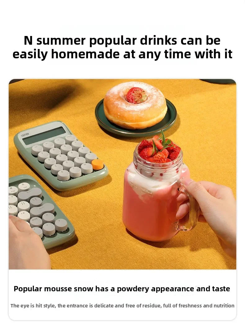 Portable Fruit Juice Blenders Summer Personal Electric Mini Bottle Home USB 6 Blades Juicer Cup Machine For Kitchen