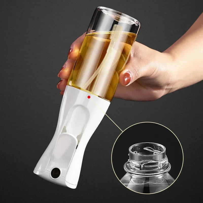 200/300/500ml Oil Spray Olive Oil Spray Bottle Kitchen Cooking Dispenser Camping Baking Vinegar Soy Sauce Sprayer Containers