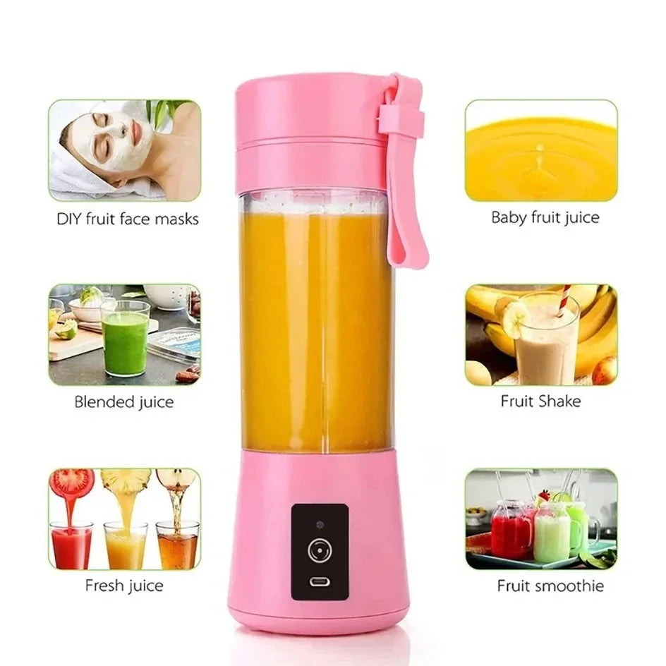 2026 Bestseller Portable Juicer Blenders Summer Household Electric Mini Bottle Home Fruit Milkshake Mixer Juicer Cup Machine