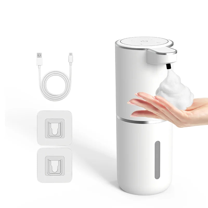 380ML Touchless IPX5 Waterproof 4-Gears Adjustable Foam/Gels Automatic Sense Soap Dispenser Electric Hand Dish Washing Machine