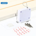 New Design Door Closer Automatic Closing Sliding  Latch No Punching Automatic Door Lock for Sliding Mesh Closer Closed
