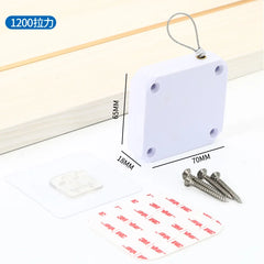 New Design Door Closer Automatic Closing Sliding  Latch No Punching Automatic Door Lock for Sliding Mesh Closer Closed
