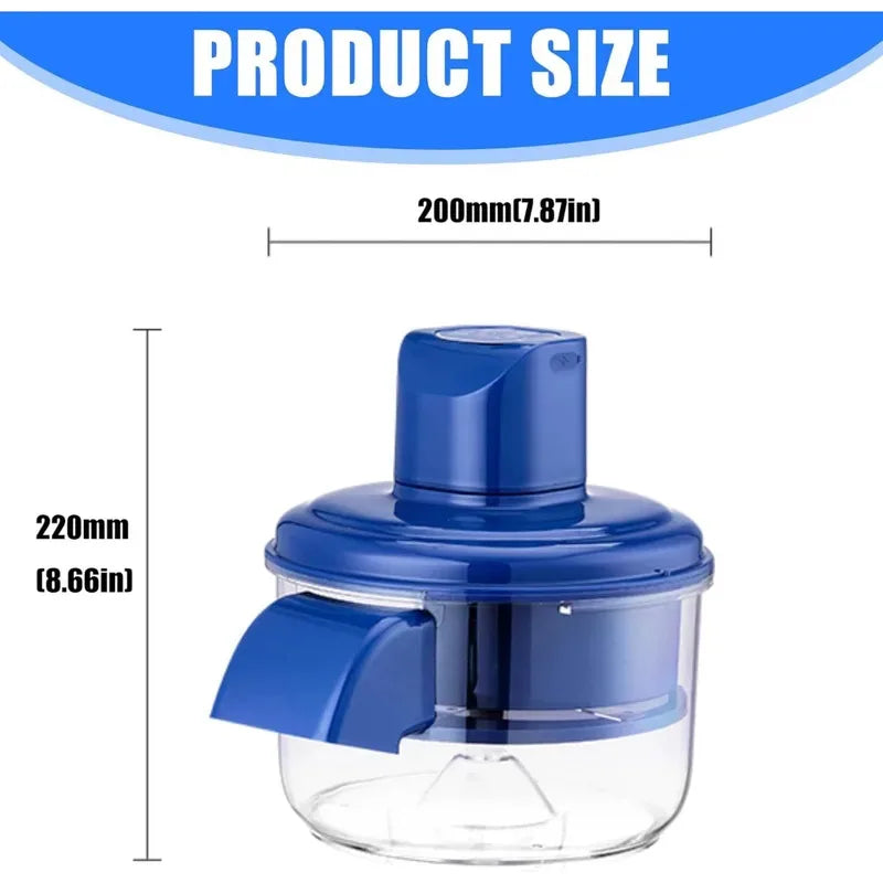 Automatic Grape Peeler, Electric Garlic Peeler, Small Household Rechargeable Fruit Kitchen Tool, Commercial Smart Fruit Machine.