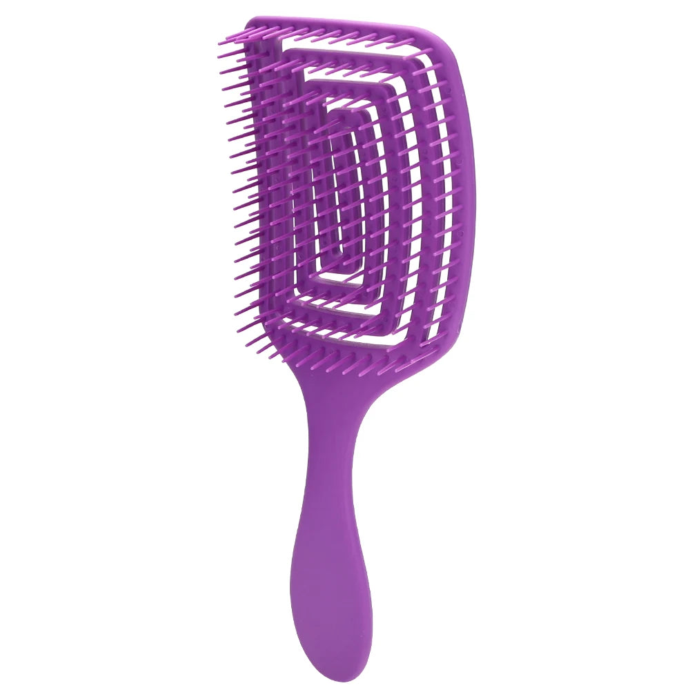 Salon Wide Tooth Comb Hairdresser Styling Massage Comb Women Wave Curling Combs Detangling Tangled Hairbrush Barber Accessories