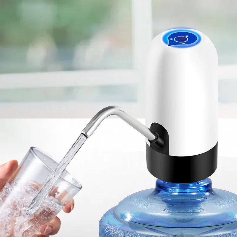 Water Bottle Pump 5 Gallon USB Charging Automatic Drinking Portable Electric Water Dispenser Switch