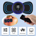 Electric TENS Pulse Neck Massager EMS Cervical Massage for Neck Back Body Eletric Muscle Stimulator Electrostimulator 19 Gears