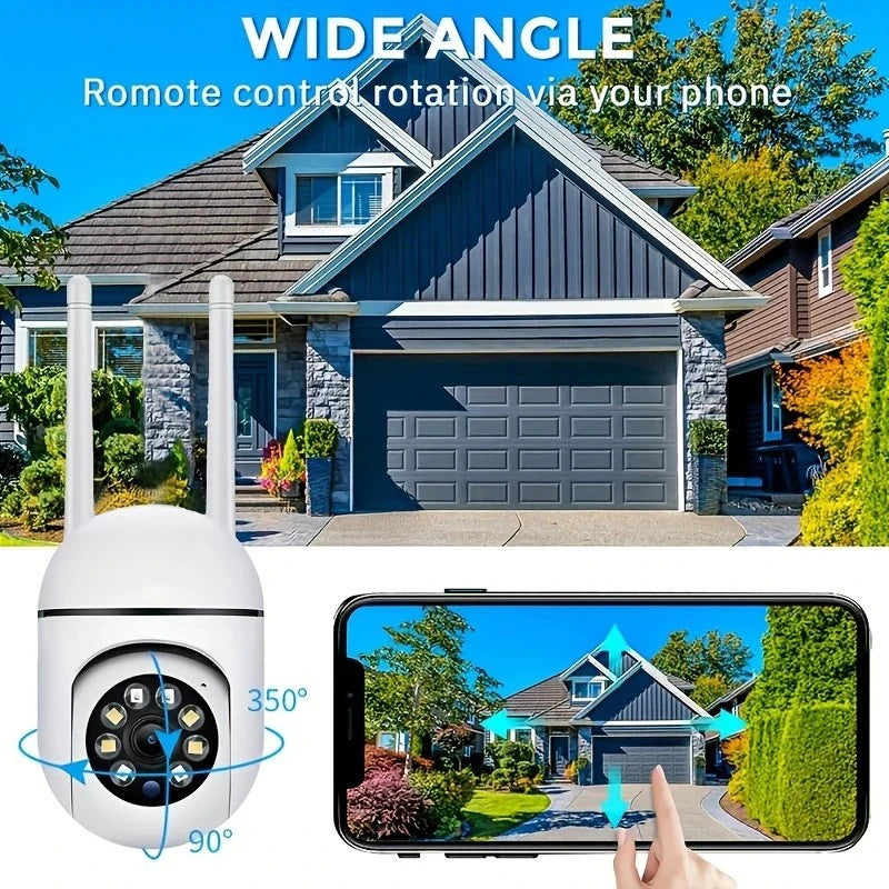 Security Camera 1080P HD Camera 355° Video Surveillance Camera Night Vision 2.4G WiFi Outdoor Security Protection Monitor