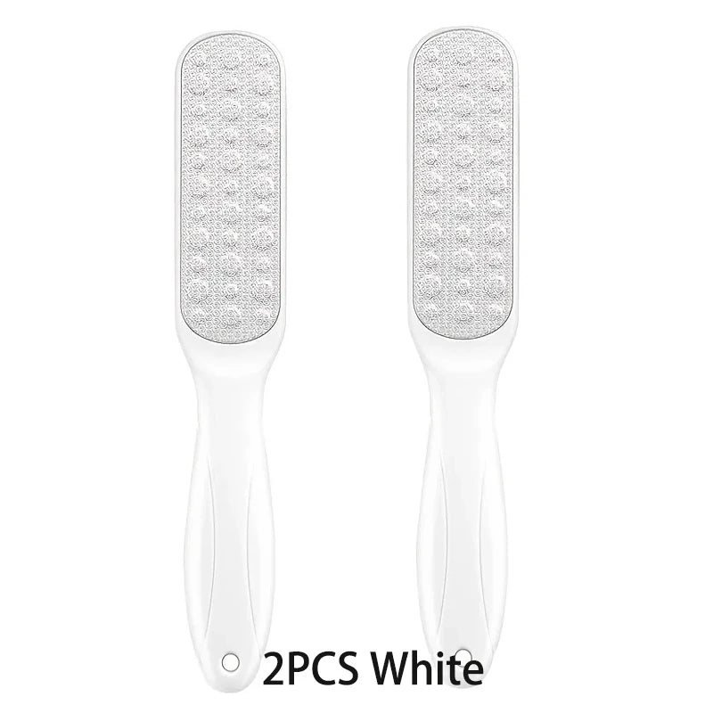 High-Quality Stainless Steel Foot File Double Sided Callus Remover For Dead Skin Professional Pedicure Tools Callous Scraper
