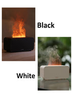 Air Aroma Humidifier Diffuser Essential Oils Humidifiers Mini Flame Automatic Fragrance Diffuser Home Humidifier With LED Light