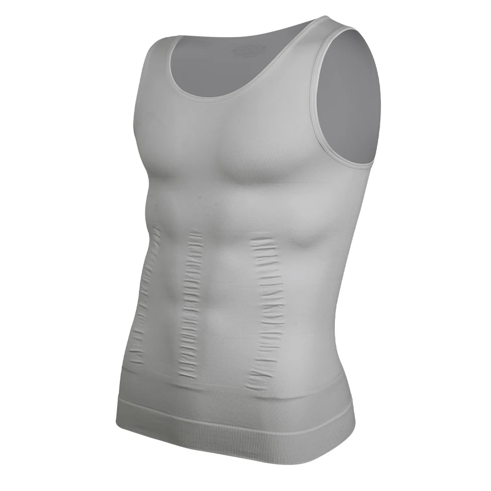 Men Compression Shirt for Body Shaper Slimming Vest Tight Tummy Underwear Tank Top