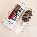 2in1 Sprayer Comb Detangling Scalp Massage Hairbrush with Spray Bottle Essential Oil Water Mist Spray Brush Anti-static Summer