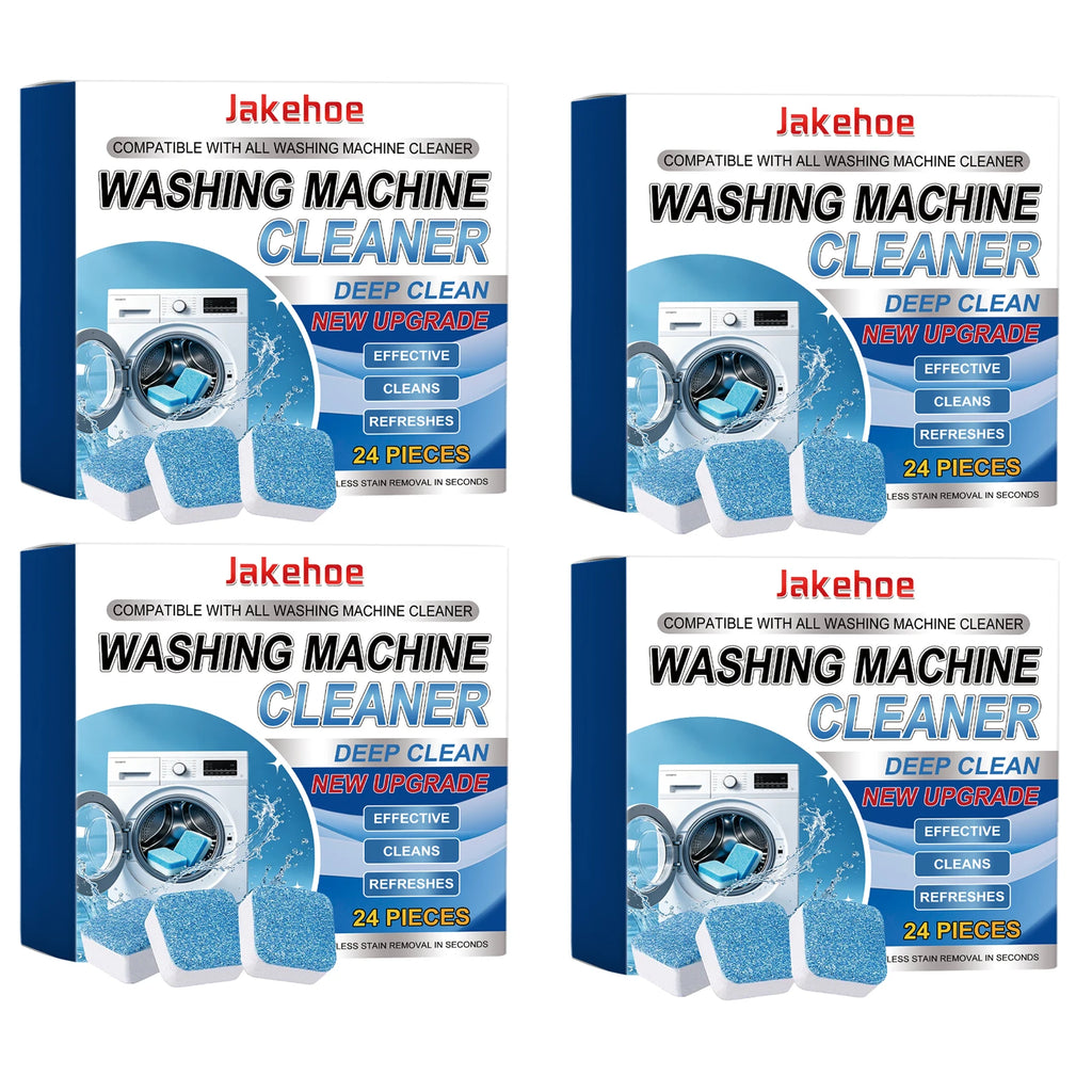 Washing Machine Cleaner Remove Limescale & Mold Stains Eliminate Odors Long-Lasting Fresh Scent Washing Machine Cleaning Tablets