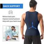 Men Compression Shirt for Body Shaper Slimming Vest Tight Tummy Underwear Tank Top