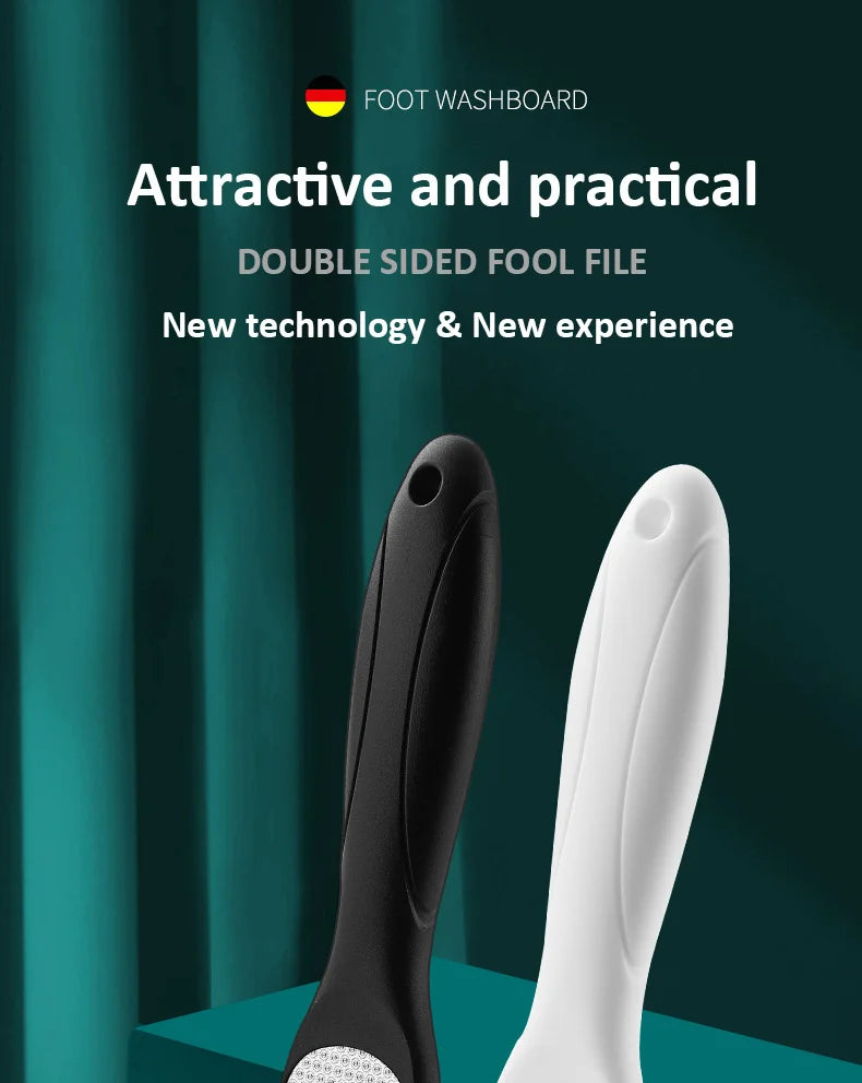 High-Quality Stainless Steel Foot File Double Sided Callus Remover For Dead Skin Professional Pedicure Tools Callous Scraper