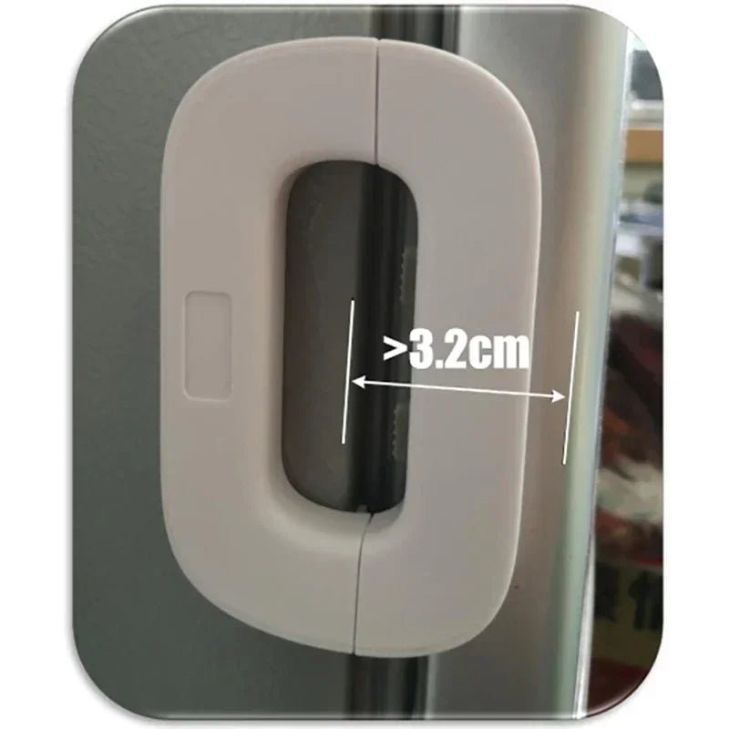 Child Safety Locks Protection Dedicated Buckles Baby Anti-Pinch Home Refrigerator Lock for Kids Security Hand Refrigerators Door