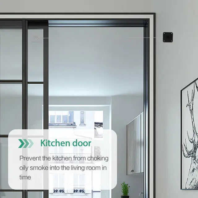 New Design Door Closer Automatic Closing Sliding  Latch No Punching Automatic Door Lock for Sliding Mesh Closer Closed