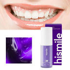 Hismile V34 Colour Corrector Serum 30ml Original Professional Purple Toothpaste Remove Tooth Stains Enhance Tooth Whiten Effect