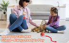 iLMH 1/2 PCS Cat Interactive Ball Toy Automatic Rolling Ball Faux Tail Rechargeable Smart Pet Electric Toy Pet Toy Imitate Mouse