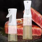 200/300/500ml Oil Spray Olive Oil Spray Bottle Kitchen Cooking Dispenser Camping Baking Vinegar Soy Sauce Sprayer Containers