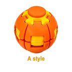 Transforming Fidget Spinner Ball Press To Spin 3D Printed Stress Relief Toys Portable Deformation Decompression Toys Party Favor